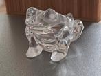 Vintage Art Vannes Kristalglas Kikker, Ophalen of Verzenden