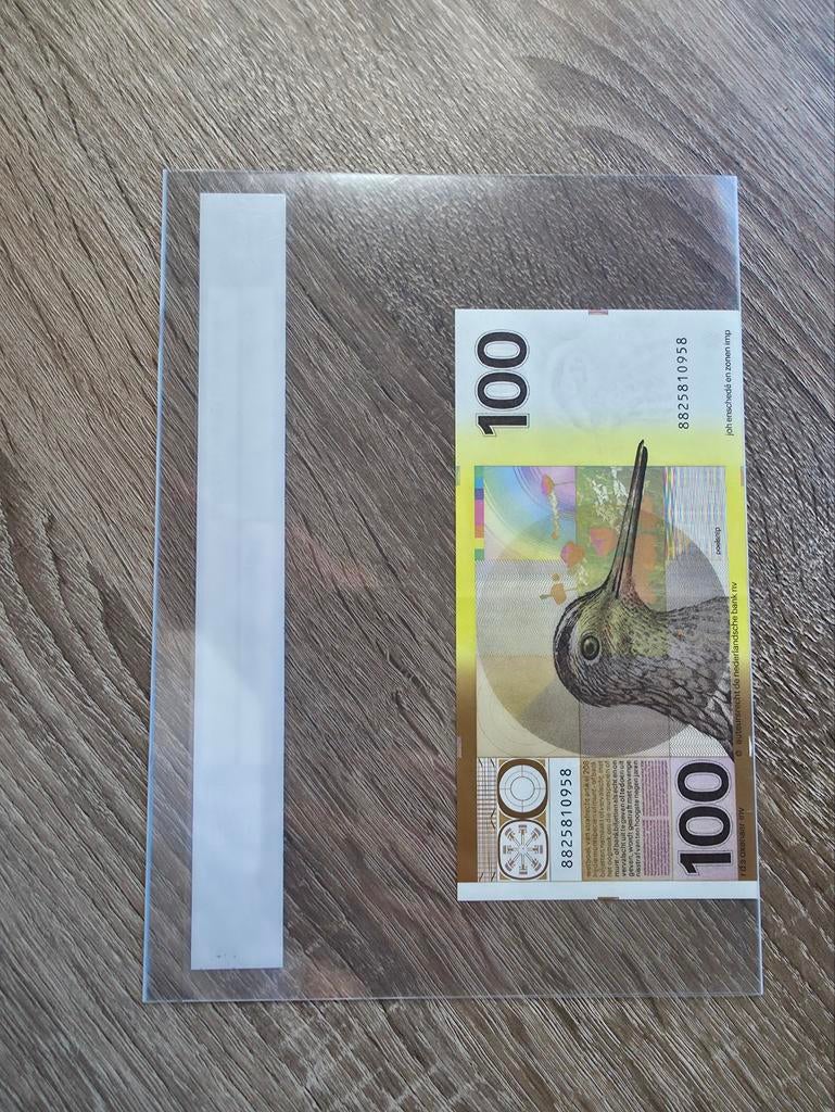 Nederlands 100 gulden biljet "Snip" uit 1977, Ophalen of Verzenden
