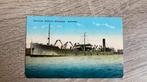 Oude ansichtkaart Rotterdam Elektrische Zelflosser Maashaven, Ophalen of Verzenden, Voor 1920, Gelopen, Zuid-Holland
