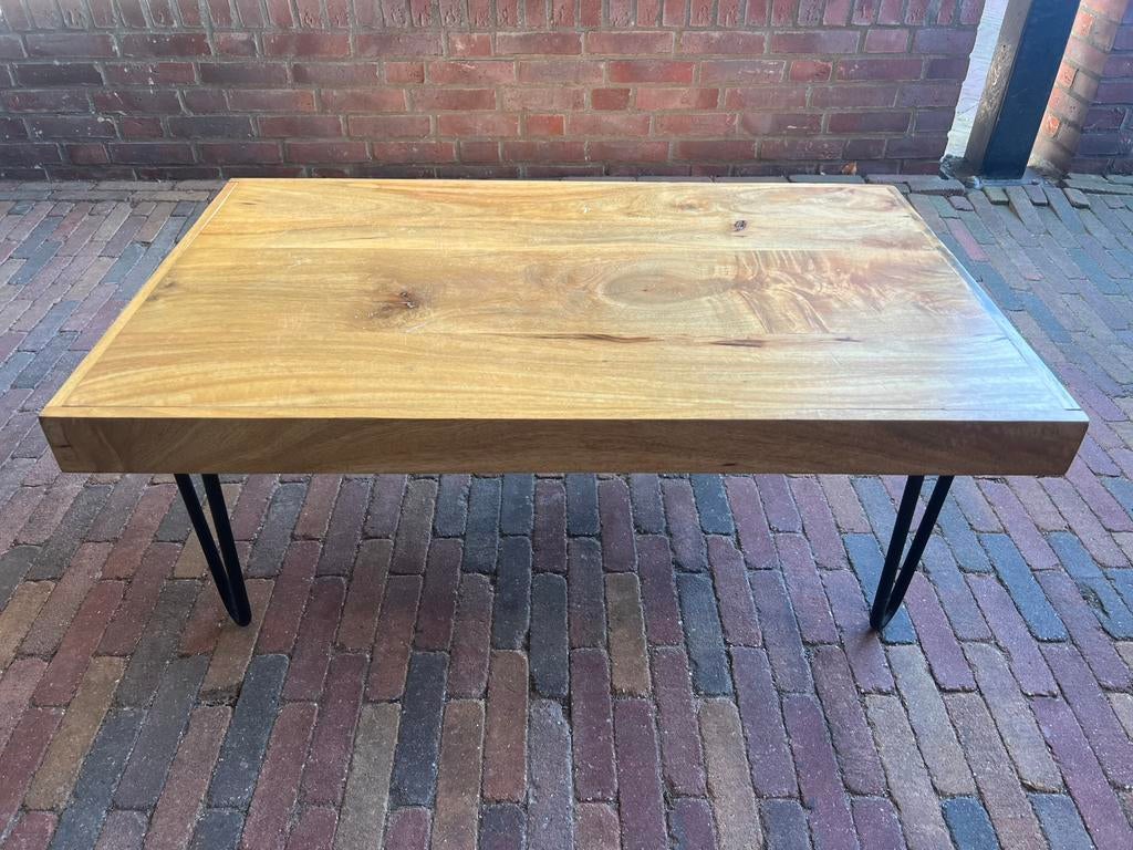 Salontafel, Huis en Inrichting, Tafels | Salontafels, Overige houtsoorten, 50 tot 100 cm, Ophalen of Verzenden, Zo goed als nieuw