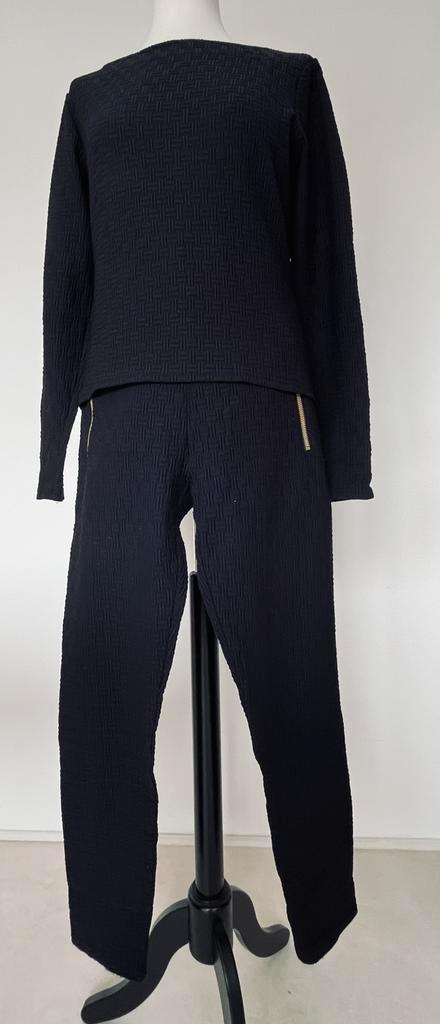 Vanilia zwarte broek en top  (huispak) maat 40/42, Kleding | Dames, Huispakken, Zo goed als nieuw, Maat 38/40 (M), Zwart, Ophalen of Verzenden