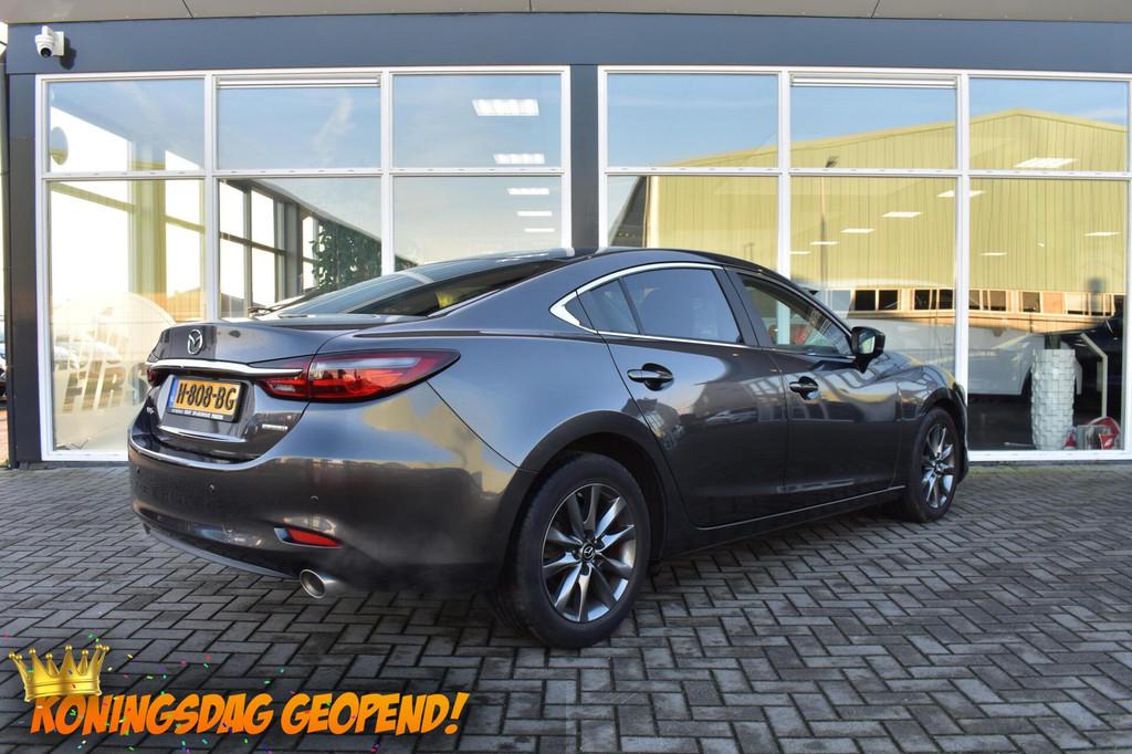 Mazda 6 2.0 SkyActiv-G 165 Comfort|Automaat|Lederen interieu, Auto's, Mazda, 1998 cc, Gebruikt, 4 cilinders, 165 pk