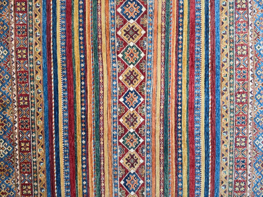 Handmade Ushak Khorjin carpet modern New wool 155x220cm, Hype pop up, Crème, Persian, Perzisch, vintage, oosters, hype, Hype pop up
