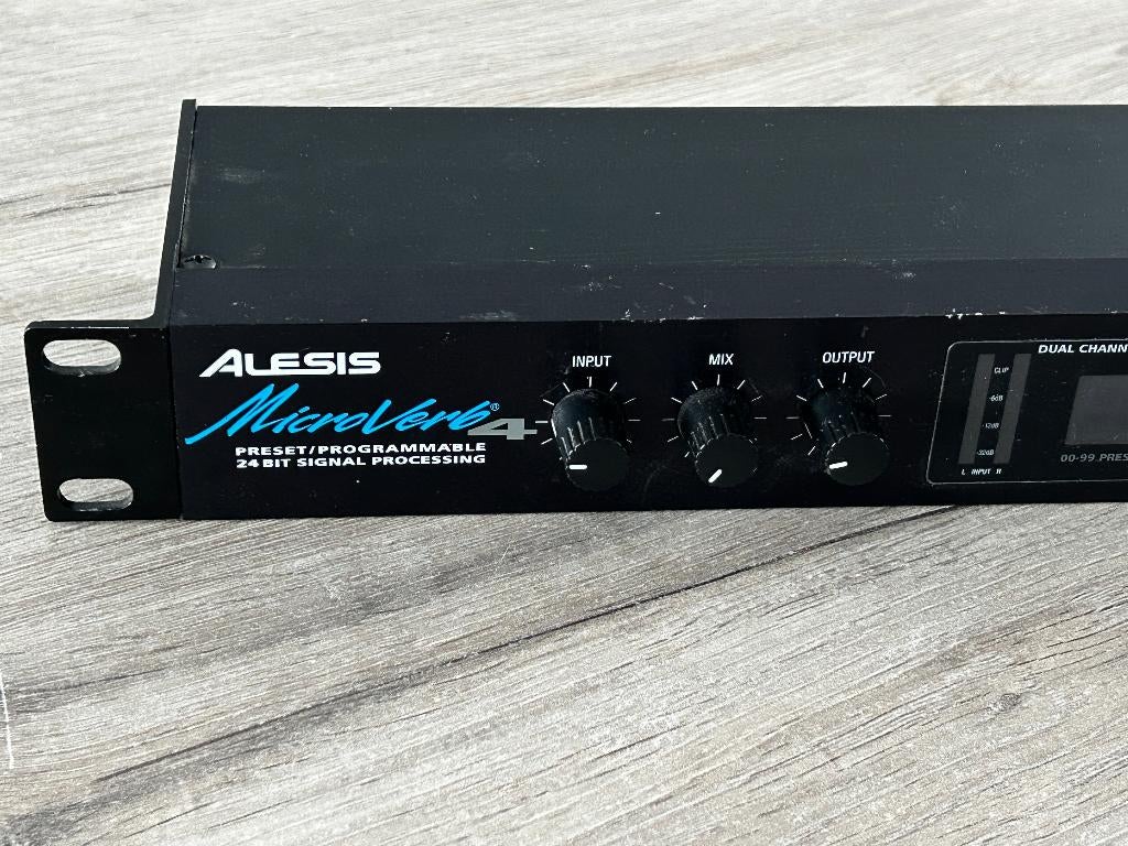 Alesi MicroVerb 4 Signal processor 19", Ophalen of Verzenden, Zo goed als nieuw, Minder dan 5 kanalen