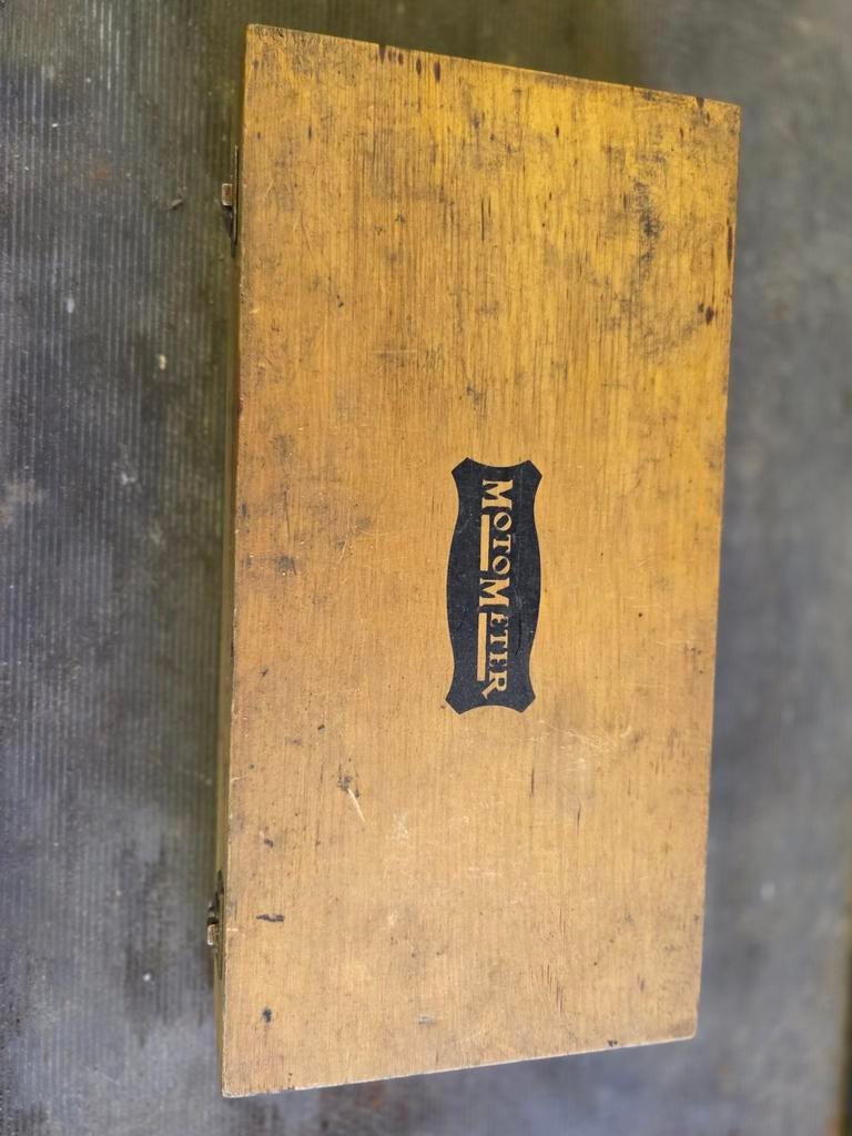 Motometer compressie meter - Old School gereedschap, Ophalen