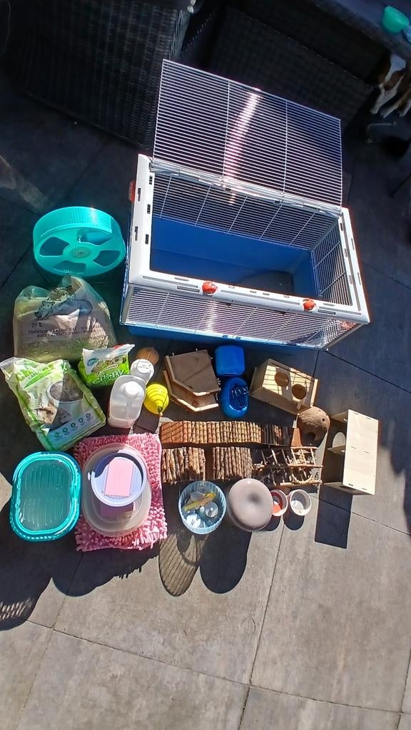 Hamsterkooi (voor kleine knaagdieren), Kooi, Minder dan 75 cm, Hamster, Ophalen