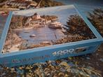 Puzzel 4000 stukjes, kasteel Tarasp, Zwitserland, Ophalen of Verzenden, Meer dan 1500 stukjes, Gebruikt, Legpuzzel