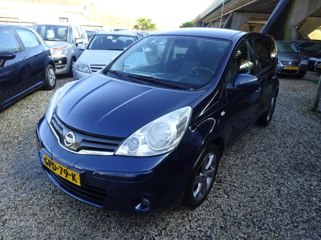 Nissan Note 1.4 Visia, Airco, Navigatie, Multimedia, Voorwielaandrijving, Euro 5, Stof, Gebruikt