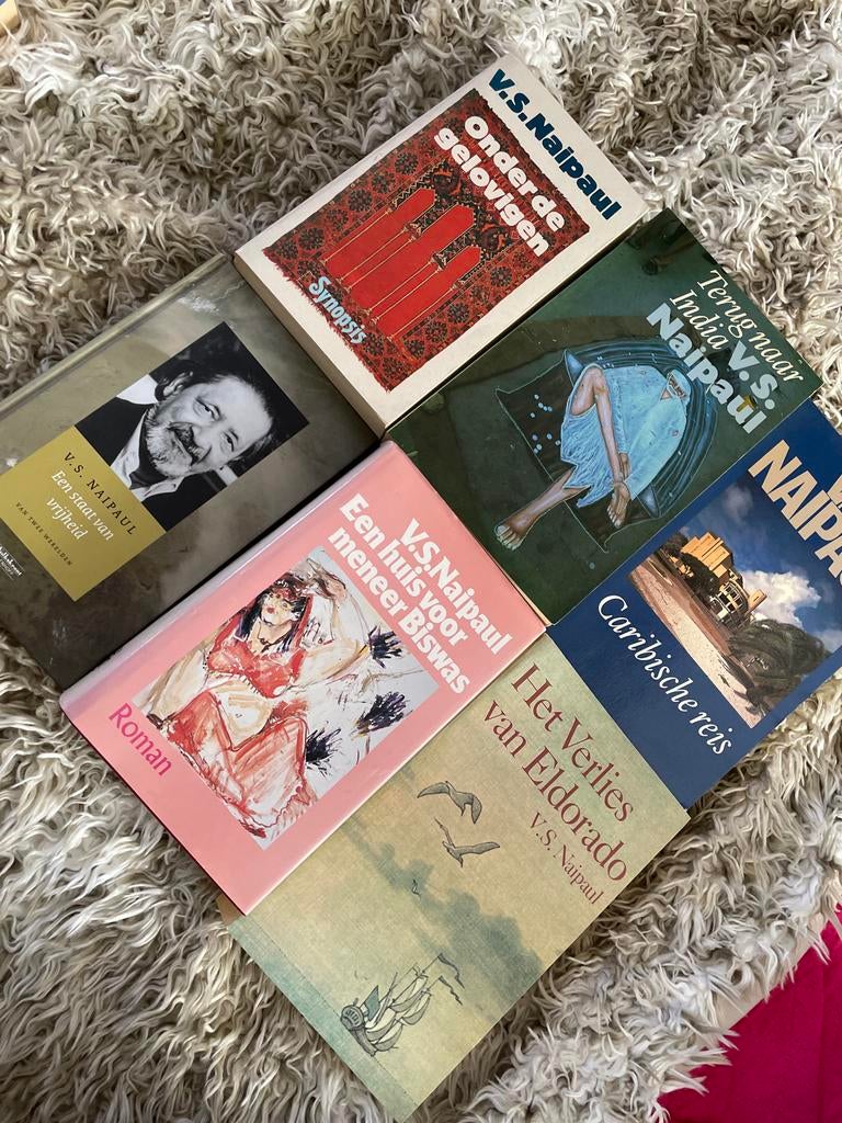 V.S. Naipaul boeken, 6 stuks, Boeken, Ophalen of Verzenden, Gelezen