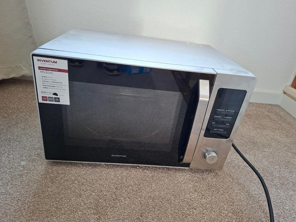 Inventum combi magnetron oven, Witgoed en Apparatuur, Ophalen, Zo goed als nieuw, Oven