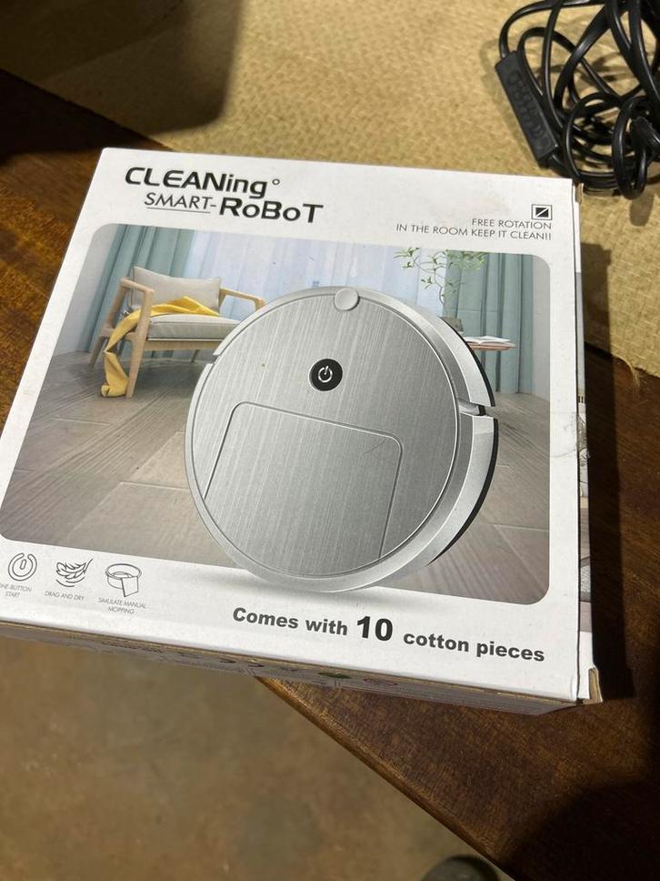 CLEANing SMART-RoBoT, Witgoed en Apparatuur, Stofzuigers, Gebruikt, Robotstofzuiger, Ophalen of Verzenden