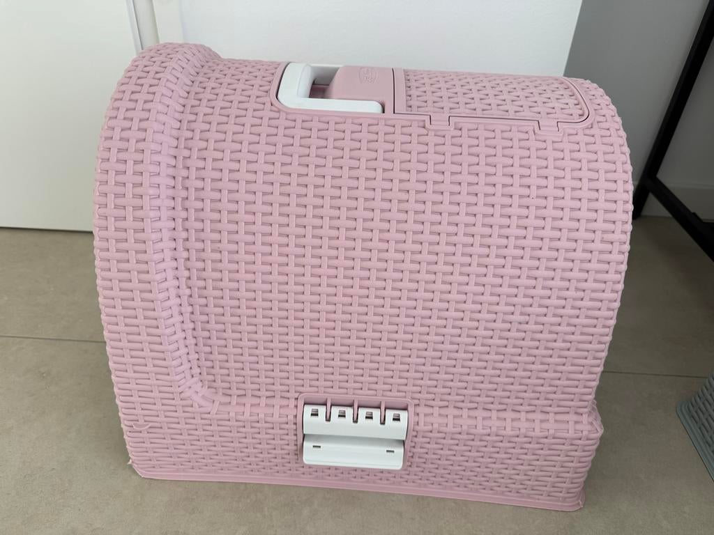 Curver kattenbak roze, Ophalen, Zo goed als nieuw, Gesloten