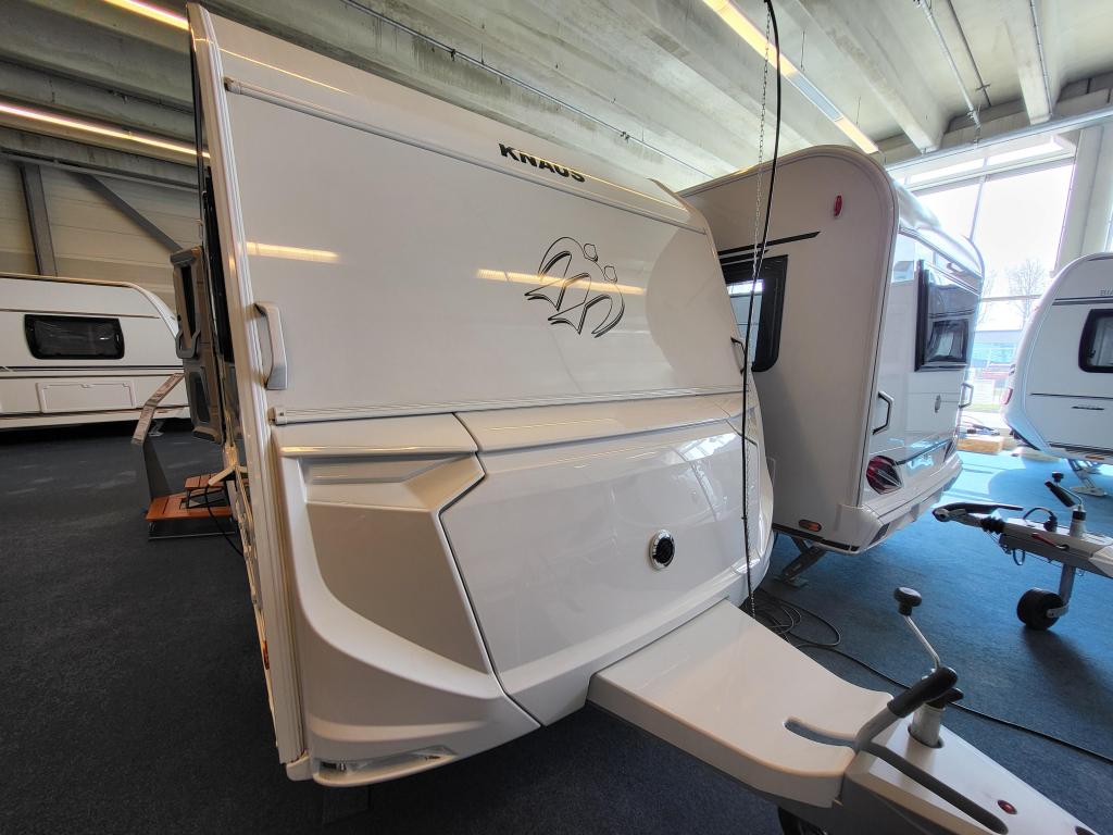 Knaus Sport 460 EU; zeer compleet uitgevoerd, Caravans en Kamperen, Caravans, Standaardzit, Bedrijf, Schokbreker, Knaus