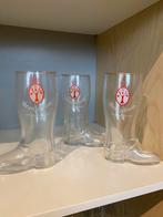 Oranjeboom bierglazen in laarsvorm, Verzamelen, Biermerken, Ophalen of Verzenden, Zo goed als nieuw, Glas of Glazen, Oranjeboom