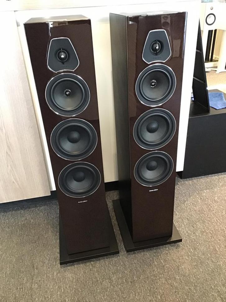 Sonus Faber Lumina 5 Amator Wenge luidspreker garantie, Audio, Tv en Foto, Luidsprekers, Zo goed als nieuw, Front, Rear of Stereo speakers