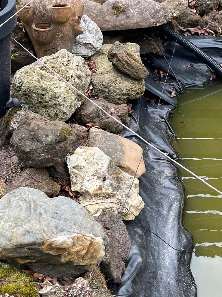 Keien voor tuin of bij de vijver, Ophalen, Gebruikt, Kei