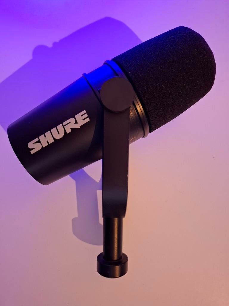 Shure MV7x Podcast Microfoon, Ophalen of Verzenden, Zo goed als nieuw, Zangmicrofoon