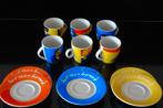 6 koffie kop en schotels Herman Brood, Antiek en Kunst, Ophalen of Verzenden