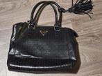 Geuss Los Angels. 1981. Handtas. Vintage., Ophalen of Verzenden, Zo goed als nieuw, Zwart, Handtas