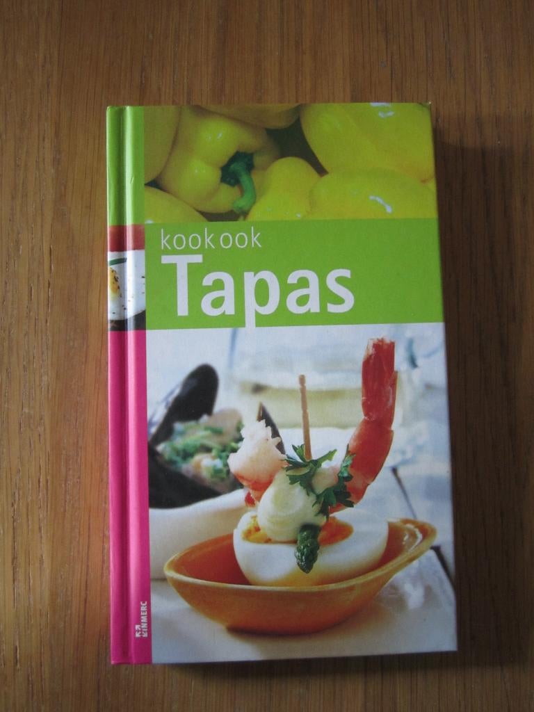 KOOK OOK Tapas, Boeken, Kookboeken, Tapas, Hapjes en Dim Sum, Nieuw, Ophalen of Verzenden, Inmerc