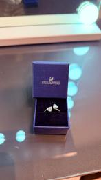 Swarovski hartjes/hart/harten ring maat 58, Verzamelen, Swarovski, Ophalen of Verzenden, Zo goed als nieuw, Sieraad of Horloge