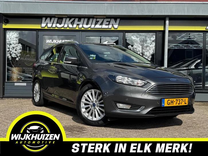 Ford Focus Wagon 1.0 Titanium Edition met Led ! Navigatie !, Auto's, Ford, Bedrijf, Te koop, Focus, ABS, Achteruitrijcamera, Adaptive Cruise Control
