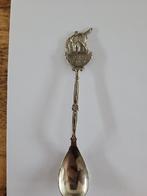Verzilverd lepeltje 'Het Peerd van Ome Loeks' Groningen, Ophalen of Verzenden