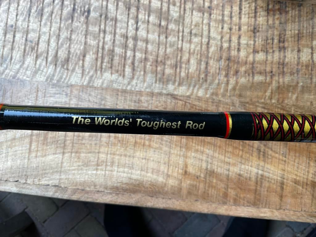 Shakespeare ugly stik met reel, Ophalen, Gebruikt, Complete hengel