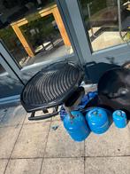 Campingaz skottelbraai met accessoires en gasflessen, Ophalen, Gebruikt