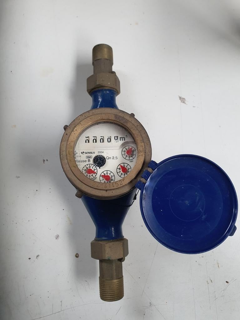 Watermeter voor in bouwput, Doe-het-zelf en Verbouw, Meetapparatuur, Ophalen of Verzenden