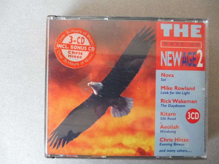 3CD: The best of New Age 2, Cd's en Dvd's, Cd's | Meditatie en Spiritualiteit, Zo goed als nieuw, Muziek vocaal, Ophalen