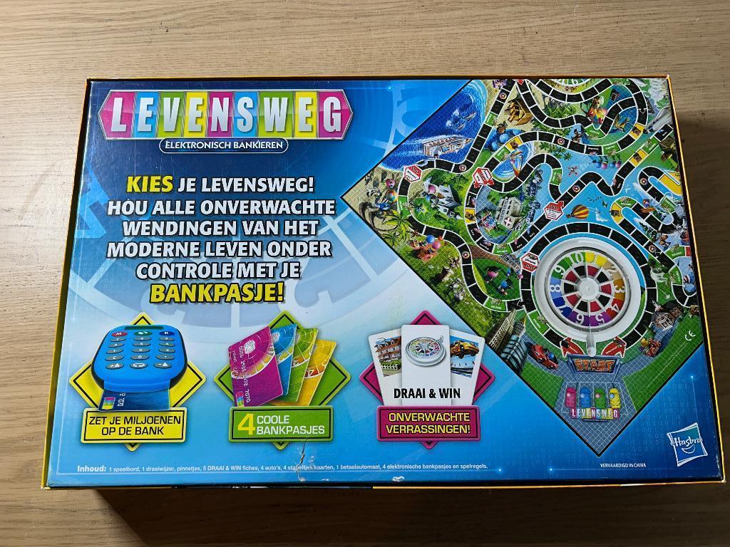 Levensweg Elektronisch Bankieren Bordspel (2), Ophalen of Verzenden, Zo goed als nieuw