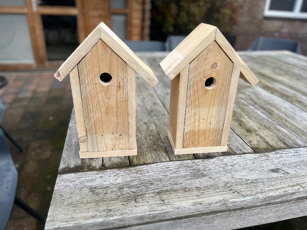 Vogelhuisjes, Ophalen, Nieuw