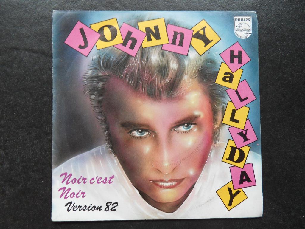 Johnny Hallyday – Noir C'est Noir (Version 82), Ophalen of Verzenden, Zo goed als nieuw, Nederlandstalig