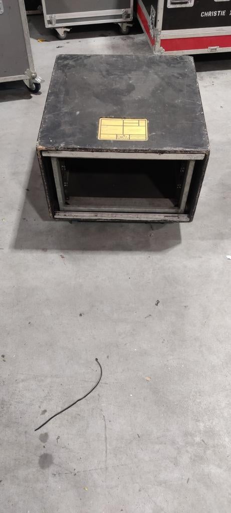 19" Flightcase met geveerd binnen rack, Ophalen, Gebruikt, Overige instrumenten, Flightcase