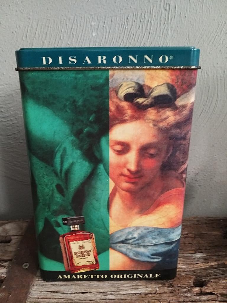 disaronno blik, Verzamelen, Blikken, Ophalen of Verzenden, Gebruikt, Overige
