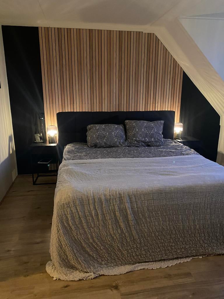 Emma matras en topper, Ophalen, Tweepersoons, Zo goed als nieuw, 180 cm