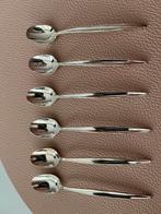 6 prachtige fijne verzilverde theelepeltjes van Nieuwpoort, Antiek en Kunst, Antiek | Bestek, Ophalen of Verzenden