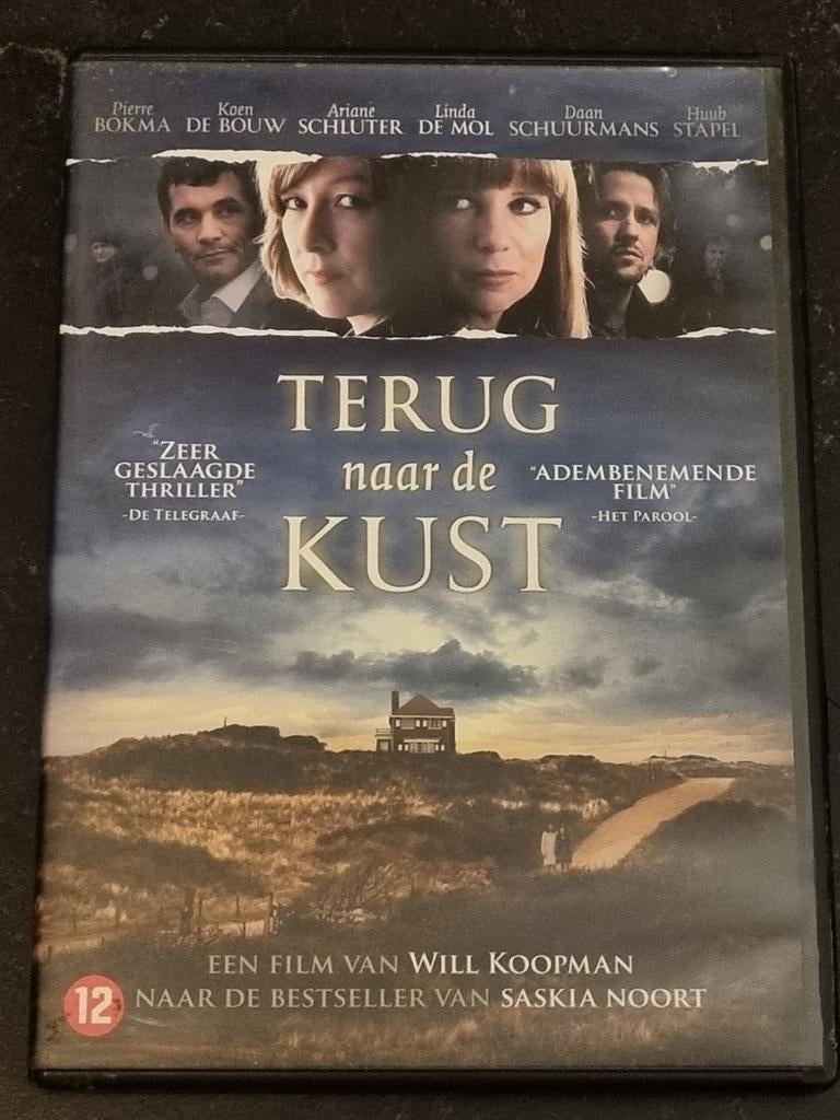 Terug naar de Kust - Spannende Nederlandse Thriller DVD, Ophalen of Verzenden, Zo goed als nieuw, Film, Vanaf 12 jaar