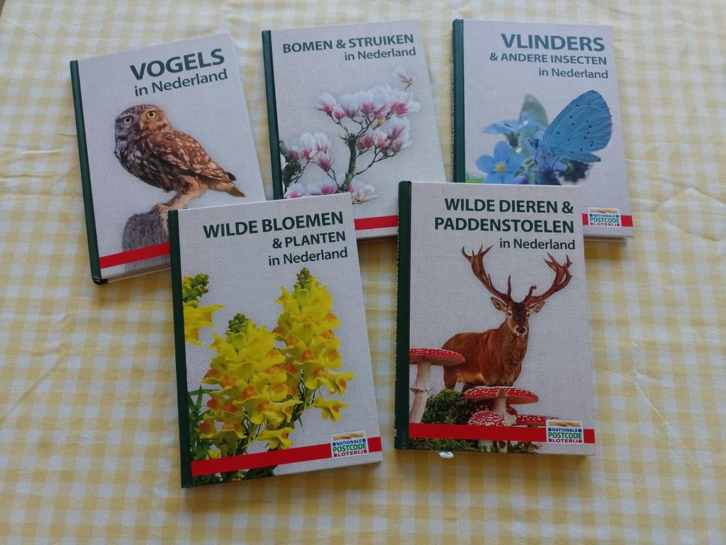 Complete set natuurgidsen, Ophalen of Verzenden