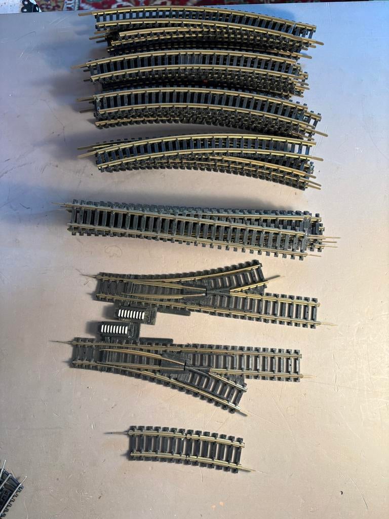 Partijtje rails., Gelijkstroom, Trix, Rails, Ophalen of Verzenden