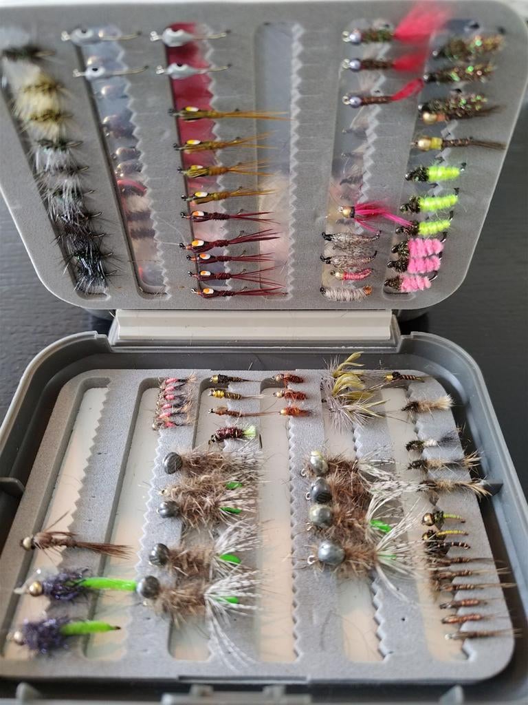 C&F vliegendoos gevuld met vliegen, Watersport en Boten, Ophalen, Overige typen