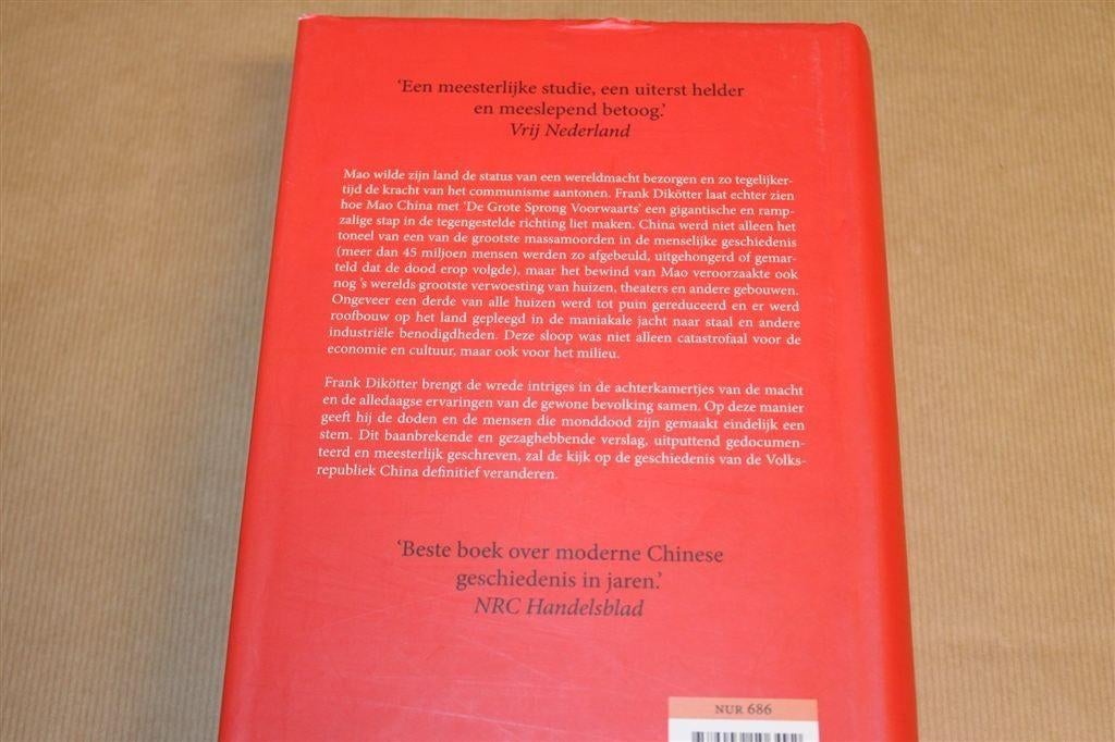 Mao's massamoord. De geschiedenis van China's..., Boeken, Ophalen of Verzenden, Zo goed als nieuw, Azië
