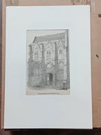 Johannes van Liefland ingang Domkerk litho circa 1850, Ophalen of Verzenden