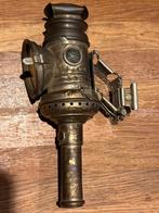 Antieke Germania kaarslamp fiets Herm. Riemann Chemnitz 1920, Ophalen of Verzenden