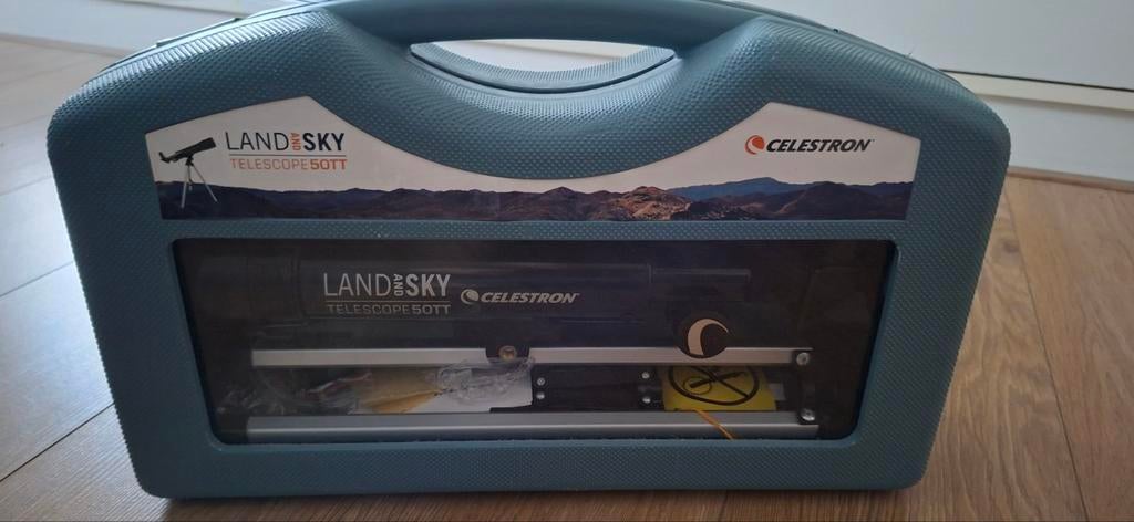 Celestron Land & Sky 50TT Telescoop - Nieuw in Koffer, Audio, Tv en Foto, Optische apparatuur | Telescopen, Ophalen, Lenzentelescoop (refractor)