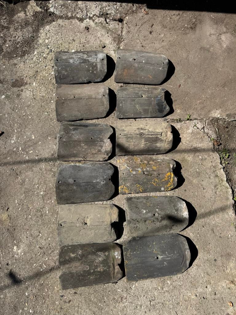 Friese punt vorsten - 12 stuks, Doe-het-zelf en Verbouw, Gebruikt, Steen of Klei, Ophalen of Verzenden, Minder dan 5 m²