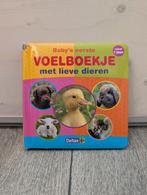 Baby's eerste voel boekje met lieve dieren - ZNU, Boeken, Kinderboeken | Baby's en Peuters, Gelezen, 6 tot 12 maanden, ZNU, Ophalen of Verzenden