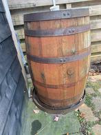 Houten regenton, Tuin en Terras, Regentonnen, 150 liter of meer, Ophalen, Gebruikt, Hout