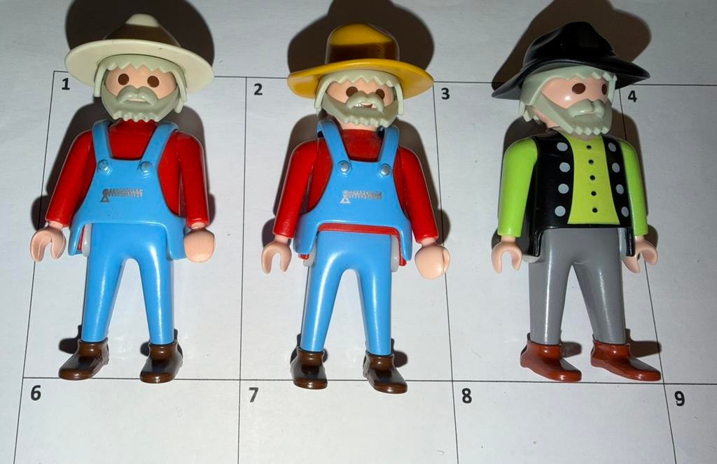 Met 692: playmobil: poppetjes: opa’s, Ophalen of Verzenden, Gebruikt, Los playmobil